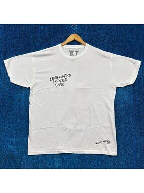 Juice Wrld Legends Never Die Rap White T-Shirt Size Extra Large